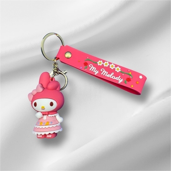 Accessories - Melody Keychain - Pink My Melody